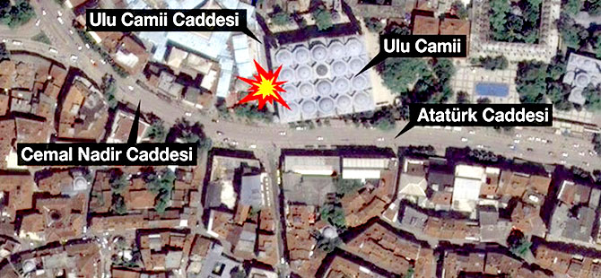 Bursa’da canlı bomba saldırısı