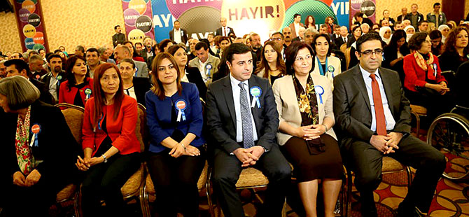 Demirtaş: Darbeye karşı hayır kampanyası başlatıyoruz