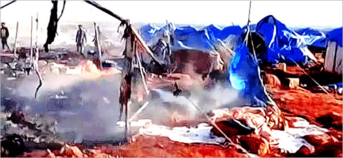 Halep'te şiddetli çatışmalar: 73 ölü