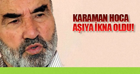 Karaman Hoca aşıya ikna oldu