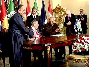 YNK-Goran anlaşması imzalandı
