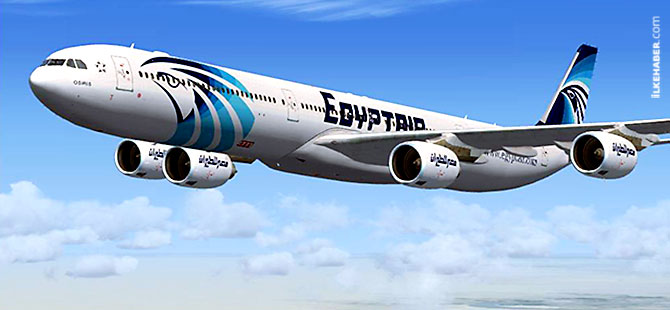 Mısır yolcu uçağı havada kayboldu