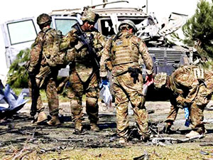 Afganistan’da ABD konvoyuna intihar saldırısı