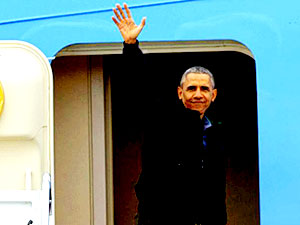 Obama Vietnam ve Japonya ziyaretlerine başladı
