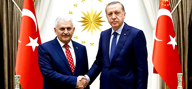 Erdoğan, hükümeti kurma görevini Yıldırım’a verdi