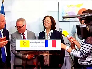 Paris'te Rojava temsilciliği açıldı