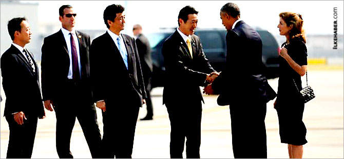 Obama'nın tarihi Hiroşima ziyareti başladı