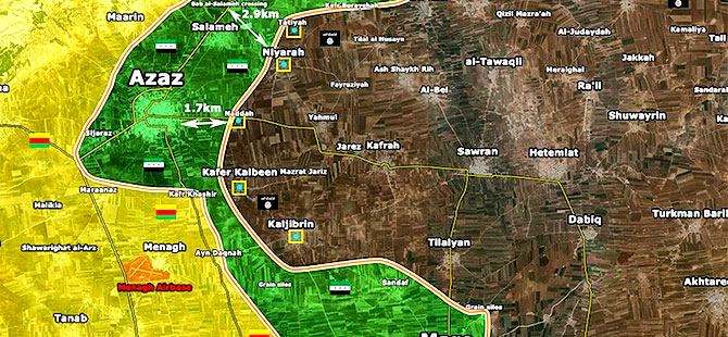 Türkiye’nin ‘kırmızı çizgisi’ Azez düştü düşecek!