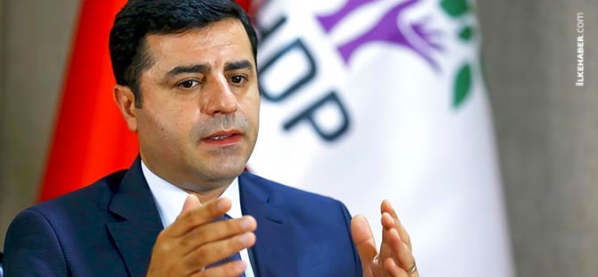 Demirtaş: 'Türk devletiyle asla bir aidiyet ilişkisi kurulamayacak'