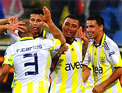 Fenerbahçe - Steaua'yı 1-0 yendi