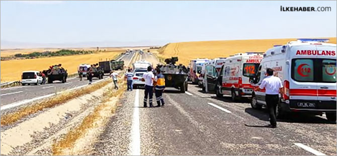 Diyarbakır-Silvan'da askeri araca saldırı: 8 asker yaralı