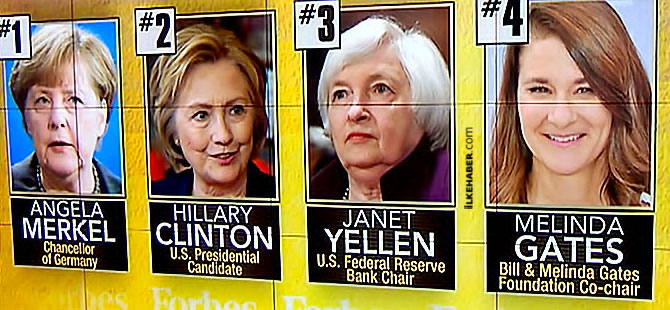 İşte dünyanın en güçlü 100 kadını