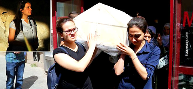 Rozerin Çukur’un cenazesi alındı