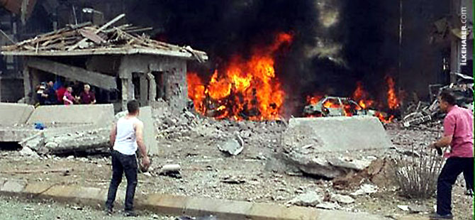 Midyat Emniyet Müdürlüğü'ne bombalı saldırı