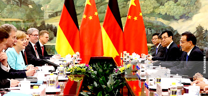 Merkel Çin'de: Büyük ticaret savaşları kimsenin çıkarına değil