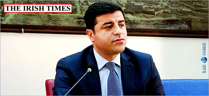 Demirtaş: Kürd-Türk gerilimi etnik savaşa dönüşebilir