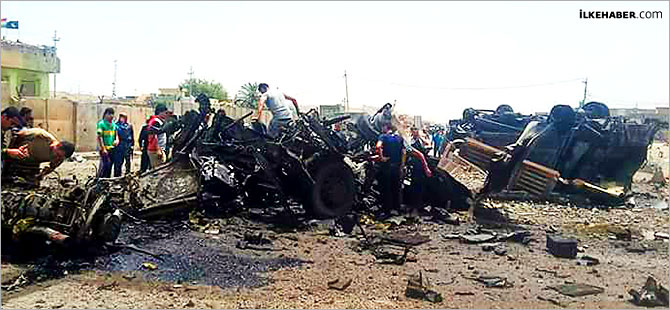 Xurmatû'da YNK ofisi önünde patlama