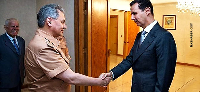 Rusya Savunma Bakanı Suriye'de