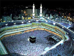 Kabe'de yağmur sevinci