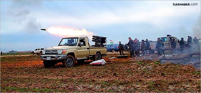 IŞİD, Şengal’de Peşmerge'ye saldırdı