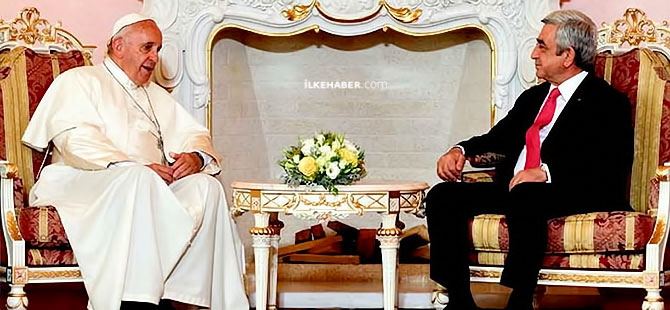 Papa Francis, Ermenistan'da 'soykırım' dedi