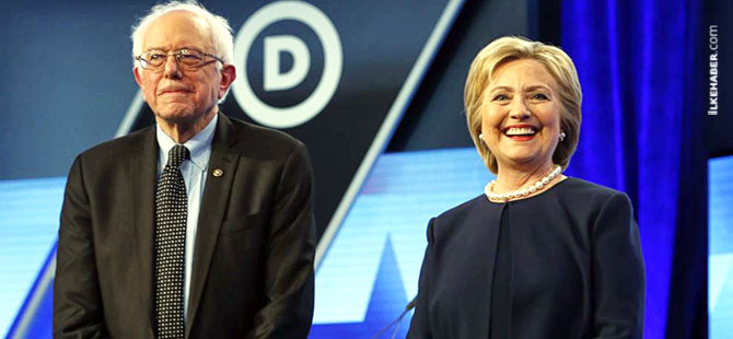 Bernie Sanders, Trump’a karşı Clinton’a oy verecek