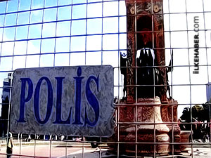 Taksim polis bariyerleriyle çevrildi