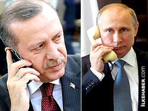 Erdoğan ve Putin'den kritik Suriye görüşmesi