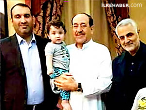 Kasım Süleymani, Maliki’nin sofrasında