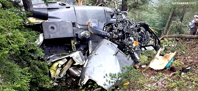 Genelkurmay: Giresun’da helikopterin düşüş sebebi kötü hava
