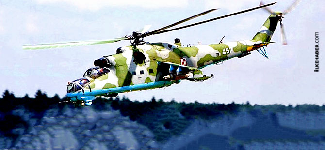 IŞİD, Suriye'ye ait helikopter düşürdü: 2 Rus pilot öldü