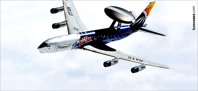 NATO IŞİD’e karşı AWACS’ları devreye sokuyor