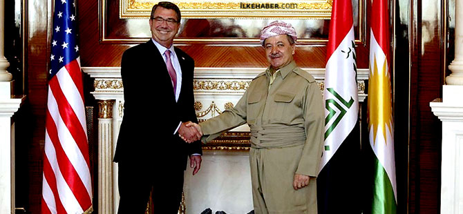 Ashton Carter’dan Mesud Barzani’ye telefon