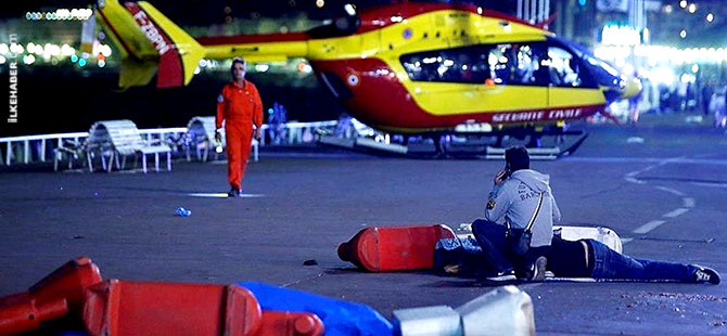 Fransa ulusal günde terörle sarsıldı: En az 80 ölü