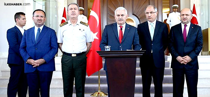 Başbakan Yıldırım: Kalkışma bastırıldı