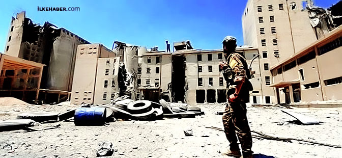 Minbic’de IŞİD’in karargahı ele geçirildi