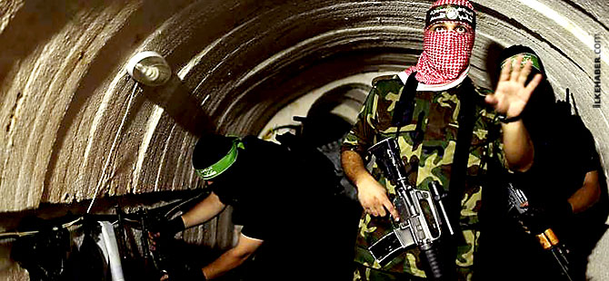 Hamas, gizli tünellerinin 'kapılarını' ilk kez açtı