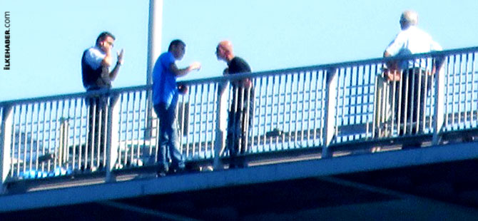 Aranan kurmay albay 1’inci köprüde intihara kalkıştı