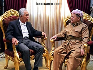 Mesud Barzani Mehdi Zana'yı kabul etti