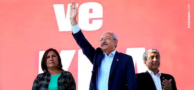 Taksim'de Kılıçdaroğlu'ndan 10 maddelik manifesto