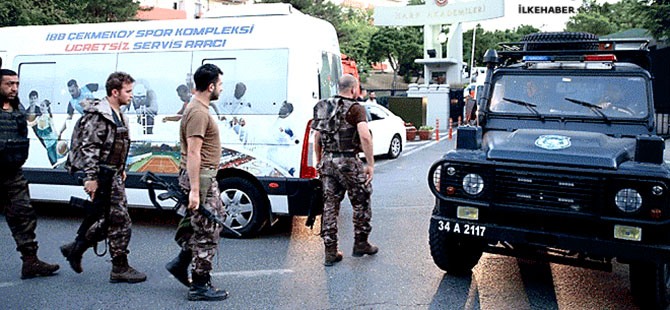Harp Akademileri lojmanına polis baskını: 40 kişi gözaltına alındı