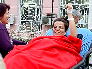 Hasta tutuklu Sibel Çapraz tahliye edilmedi