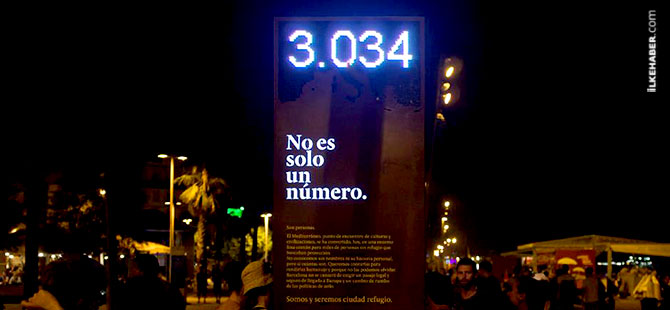 Barcelona'da 'utanç panosu'