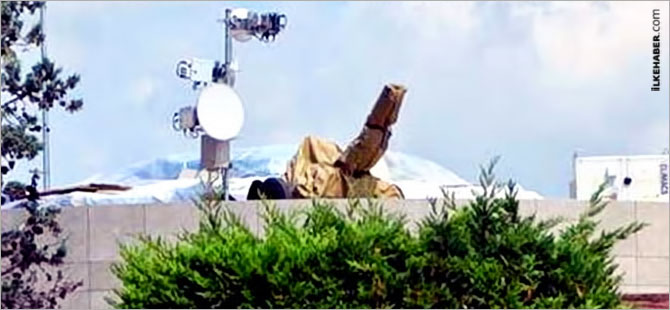 Erdoğan'ın kullandığı Huber Köşkü'ne uçaksavar yerleştirildi