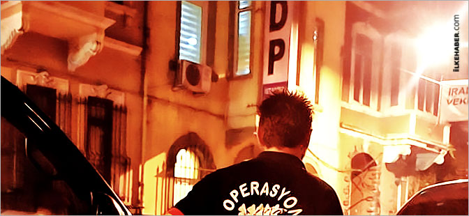 HDP'ye birçok ilde operasyon: Çok sayıda gözaltı var