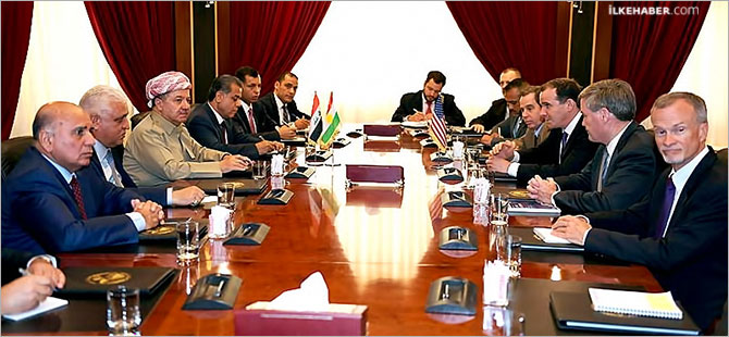 Barzani, McGurk'u kabul etti: Gündem Musul Operasyonu