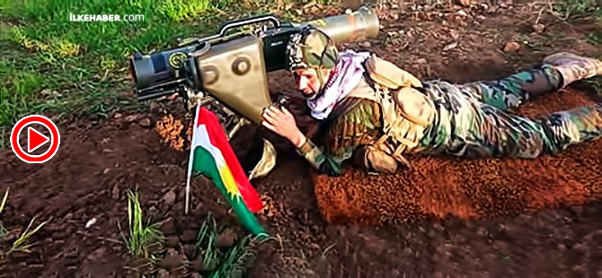 Peşmerge intihar aracını Milan'la durdurdu