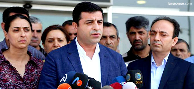 Demirtaş’tan siyasilere çağrı: Gelin taziyede yan yana olalım