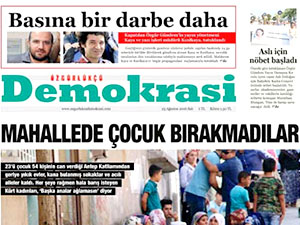 Özgürlükçü Demokrasi gazetesi bayilerde