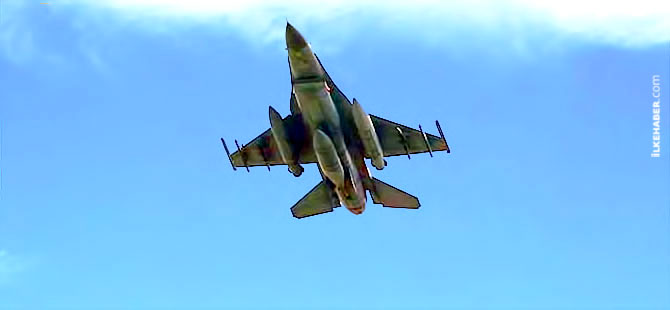 'TSK Minbic'in kuzeyinde YPG'yi vurdu'